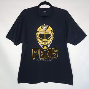 Vtg Pittsburgh Penguins Stanley Cup Champs ’91 ’92